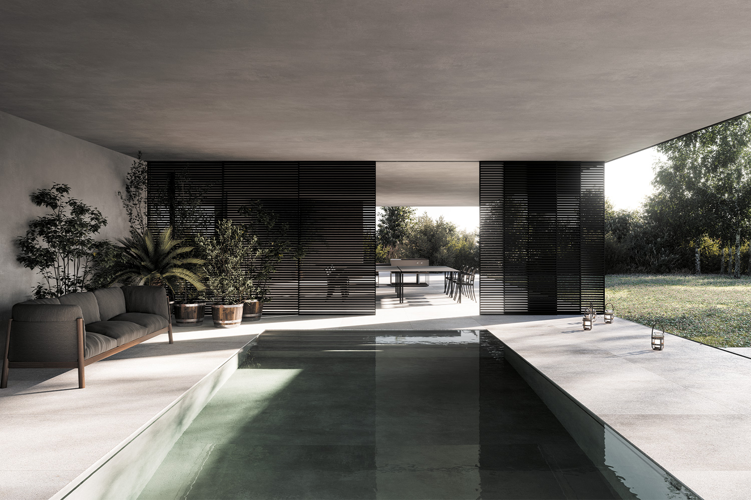 Ambiente con porte scorrevoli ADL