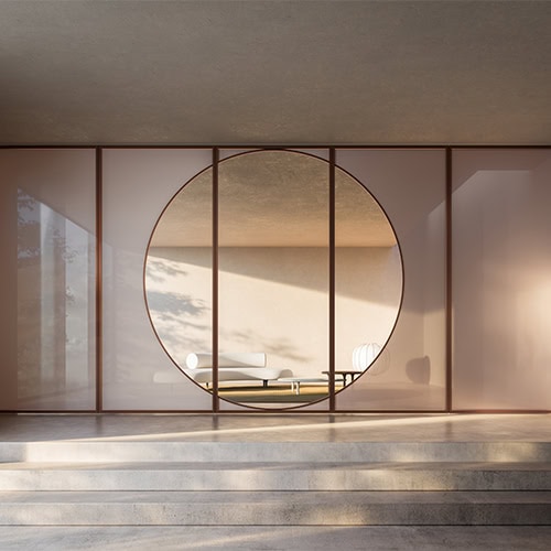 Ambiente con porte rototraslanti ADL