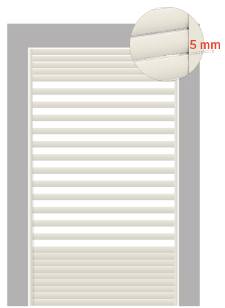 Solaria in modalità semi aperto