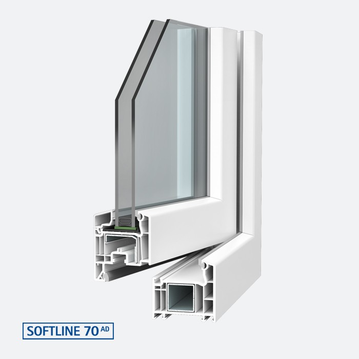 SOFTLINE 70 AD Sistema VEKA