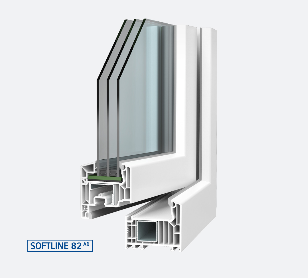 SOFTLINE 82 AD Sistema VEKA