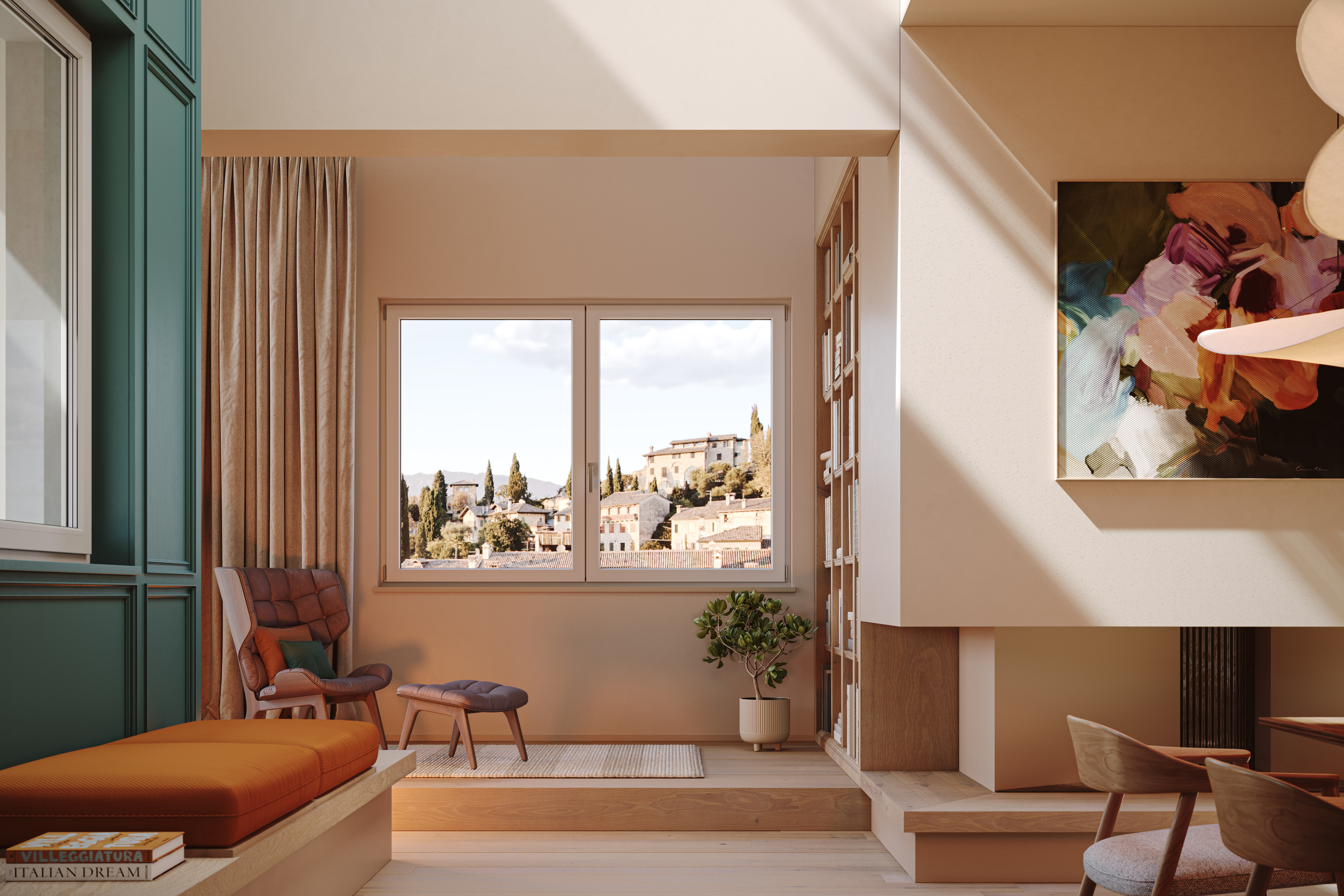 SOFTLINE 76 AD VEKA - Dettaglio interno