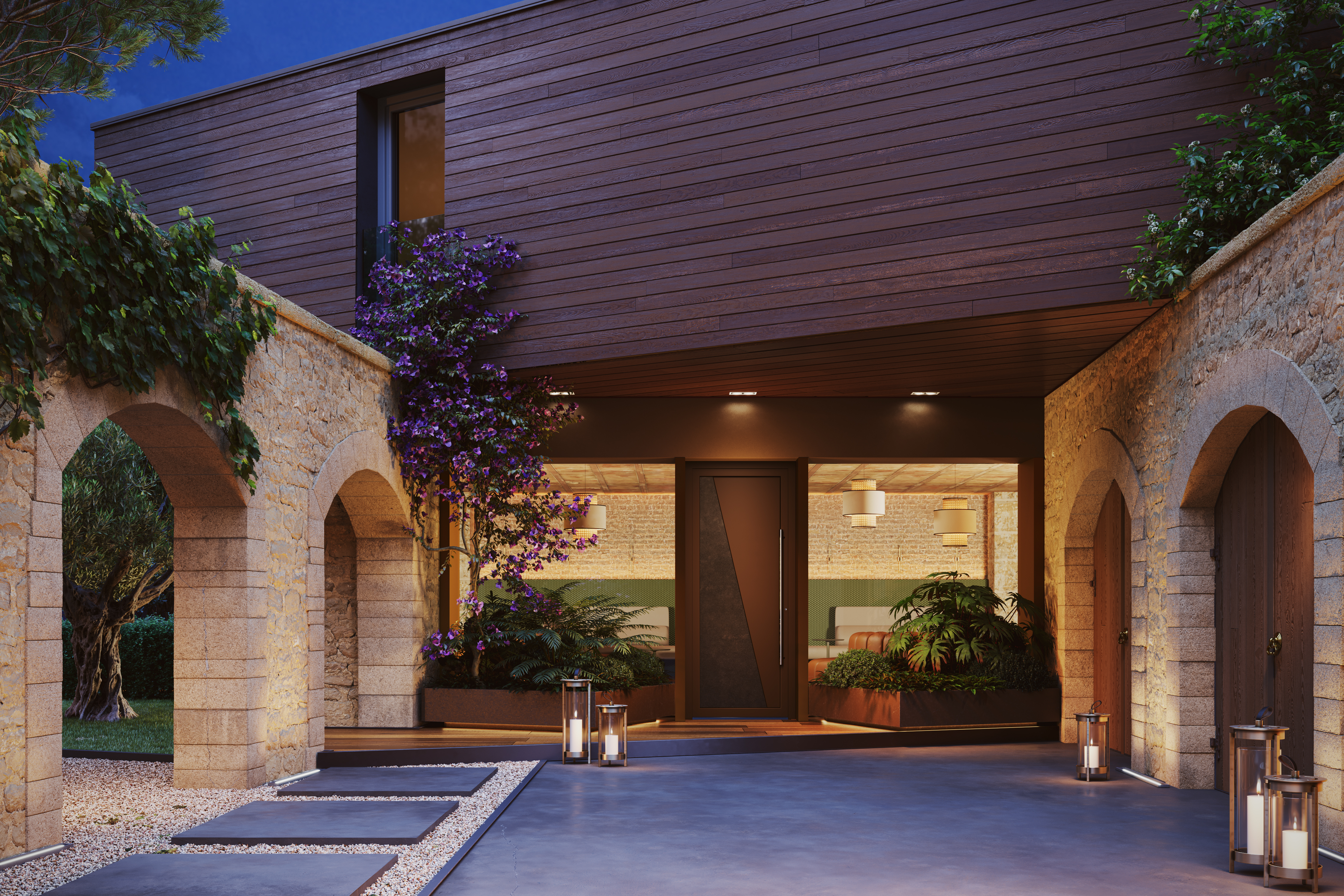 SOFTLINE 76 VEKA - Portoncino